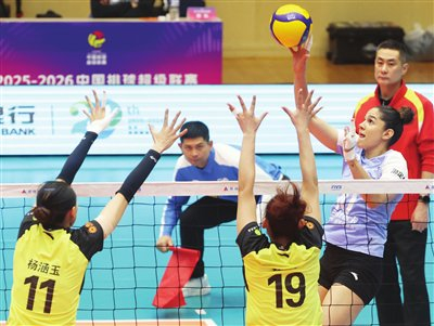 世俱杯买球-天津女排年轻选手持续“练级”中|天津队|娜塔莉亚|二传|副攻|李响_新浪体育_新浪新闻