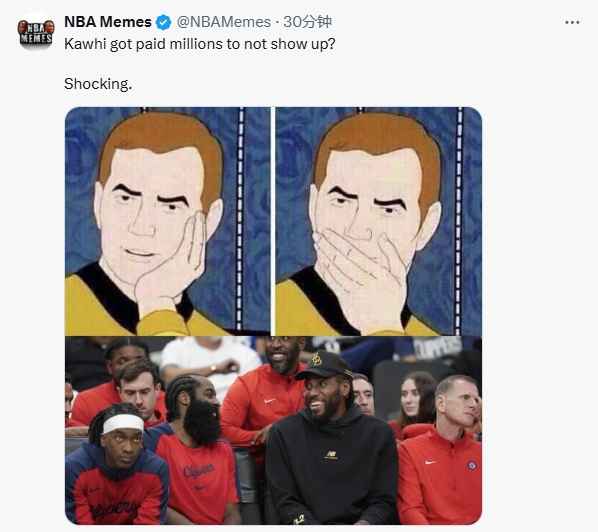 世俱杯买球-美媒：真夸张！小卡收了好几百万却还是不上场